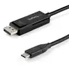 Image de StarTech Cable USB-C a DisplayPort 1.4 Bidireccional 2m Negro