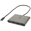 Image de StarTech.com Adaptateur USB C vers 4 HDMI - Carte Vidéo & Graphique Externe - Convertisseur USB Type-C vers Quadruple Écran HDMI - 1080p 60Hz - Dongle Multi Écran - Windows Uniquement