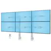 Image de StarTech 6-MONITOR-ARM-A Support Moniteur Bureau 6x 17-32" VESA 75x75-100x100 Max 48kg
