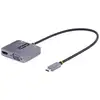 Image de Adaptateur USB-C StarTech Multiport HDMI VGA Audio 4K60Hz PD 100W Gris