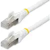 Image de Cable Réseau StarTech CAT6a 2m Blanc LSZH 10GbE PoE++ 100W S/FTP