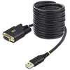 Image de Cable Adaptateur USB Série StarTech.com Módem Nulo 3m Rétention COM
