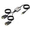 Image de Adaptateur USB Série StarTech.com 2 Ports RS232 DB9 4m