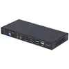 Image de Commutateur KVM StarTech.com DisplayPort 4K 60 Hz 2 ports, 4 ports USB, audio console, acier
