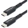 Image de Cable USB StarTech.com 0,5m USB-A à Micro-USB B Noir Fin 0,48 Gbps
