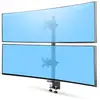 Image de Support moniteur StarTech.com H2MPV-MONITOR-MOUNT double vertical 2x49" VESA acier