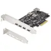 Image de Carte PCIe StarTech 5 Ports USB 10Gbps 4x USB-C / 1x USB-A - Expansion USB