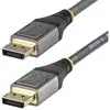 Image de Câble DisplayPort Startech DP14VMM1F 0,3 m 8K 60Hz HDR10 Mâle/Mâle Blindé