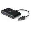 Image de Hub StarTech 4 ports USB 2.0 480 Mbps modèle ST4200MINI2-USB-HUB compact