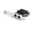 Image de Tarjeta de Réseau Startech PCI Express 2 Ports 5G Ethernet Multi-Gigabit TAA