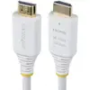 Image de Cable HDMI StarTech HDMI2-CABLE-4K60-6FW 1,8 m 4K Blanc HDR10 AWG24