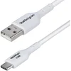 Image de Câble USB StarTech.com USB2AC2MNCWHE 2 m USB-A vers USB-C blanc 3A TPE