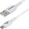 Image de Câble USB Startech USB2AC1MNCWHE USB-A vers USB-C 2.0 1m 3A Blanc
