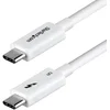 Image de Câble Thunderbolt StarTech TBLT5MM1M240WWH 1m 120Gbps 240W Blanc