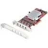Image de Carte Interface StarTech PEXUSB4C3 PCI Express 10 Gbit s 4x USB C Indépendants