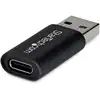 Image de Adaptateur USB-A Mâle vers USB-C Femelle StarTech 10 Gbps Noir