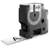Image de Étiquettes pour tubes thermorétractables DYMO IND- 24mm x 1,5m, Noir sur blanc, Multicolore