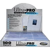 Image de Feuille classeur pour 9 cartes Ultra Pro (x100) 63,5x88,9mm