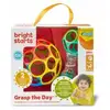 Image de Set Cadeau Bright Starts Oball Grasp The Day: Shaker Rattle et Balle Classique sans BPA