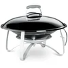 Image de Cheminée à bois Weber 2750 portable extérieur noire acier inoxydable