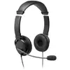 Image de Casque Kensington Hi-Fi avec Microphone, Filaire, Connexion 3,5 mm, Noir