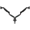 Image de Brazo monitor Kensington SmartFit doble regulable en altura gas soporte hasta 34" negro