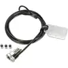 Image de Candado de combinaison Kensington 3 en 1 pour ordinateurs portables 1,8m Acier au carbone Noir