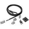 Image de Câble antivol Kensington Kit de cadenas pour ordinateur de bureau et périphériques 2.0