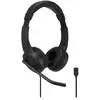 Image de Casque Kensington H1000 filaire USB-C avec réduction de bruit et micro professionnel noir