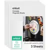 Image de Feuille magnétique Cricut 2012792 blanche 3 pièces 297x210 mm compatible Maker Explore Joy Xtra Venture