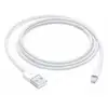 Image de Apple MXLY2ZM/A câble Lightning 1 m Blanc