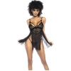 Image de Ensemble Babydoll et String Résille Sensuelle
