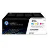 Image de HP 410XLaserJet, lot de 3 cartouches de toner grande capacité authentiques, cyan/magenta/jaune