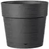 Image de Jardinière Deroma Save R 58L Gris Sombre Réservoir Eau Plastique Recyclé