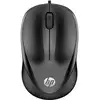 Image de Ratón HP 1000 USB 1200 DPI Noir Ambidextre Câble 1,5 m