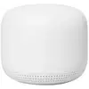 Image de Routeur maillé double bande Wi-Fi Google Nest AC2200 210 m², assistant vocal, haut-parleur blanc neige