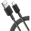 Image de Câble USB vers USB-C Anker en nylon 1,8 m, noir