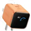 Image de Chargeur Anker Nano 45W USB-C Affichage Intelligent Orange