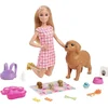 Image de Coffret de poupée Barbie avec naissance des chiots Mattel France 6x32,5x23 cm