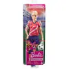 Image de Poupée footballeuse Mattel France Barbie 32,5x11,5x5 cm