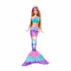 Image de Poupée - Barbie sirène lumières rêve Mattel France 23x32,5x6 cm