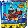 Image de Jeux de voiture Mattel Hot Wheels Monster Trucks Bone Shaker Crush Course Mega Construx 24x4,5x23 cm