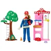 Image de Poupée firefighter fire station doll Mattel TU
