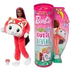 Image de Poupée chelsea cutie reveal serie costumes red panda kitten doll Mattel 21,5x10x32,5 cm