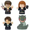 Image de Figurine Mattel Harry Potter Fisher-Price Little People Collector Chambre des Secrets (x4) 6 cm