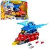 Image de Set de piste et véhicule Hot Wheels City Ultimate Dual Dragon Transporter multicolore