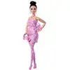Image de Poupée Barbie Deluxe Style 295 mm Articulée Robe Jean Rose Étoiles