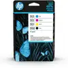 Image de HP 950 Pack de 4 cartouches d'encre noire/ 951 Pack de 4 cartouches d'encre cyan/magenta/jaune authentiques