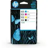 Image de HP 932 Pack de 4 cartouches d'encre noire/ 933 Pack de 4 cartouches d'encre cyan/magenta/jaune authentiques