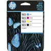 Image de HP 903 Pack de 4 cartouches d'encre Noir/Cyan/Magenta/Jaune authentiques